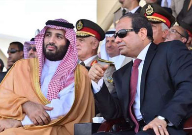 الرئيس السيسي وولي العهد السعودي الأمير محمد بن سلمان