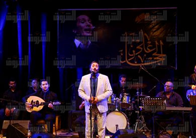 حفل على الحجار بساقية الصاوى - تصوير احمد رشدى