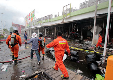 أثار انفجار في متجر بتايلاند - أرشيفية