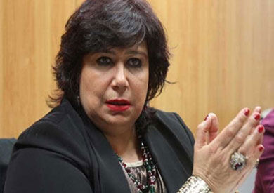 إيناس عبدالدايم وزيرة الثقافة