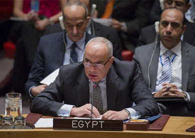السفير عمرو أبو العطا مندوب مصر الدائم لدى الأمم المتحدة