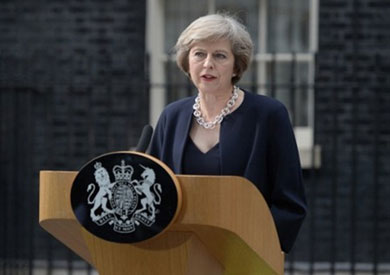 رئيسة الوزراء البريطانية، تيريزا ماي
