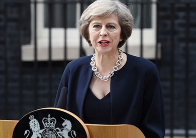 رئيسة الوزراء البريطانية تيريزا ماي