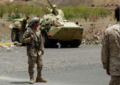 الجيش الوطني اليمني الموالي للحكومة الشرعية