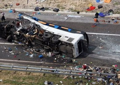 حادث حافلة - أرشيفية