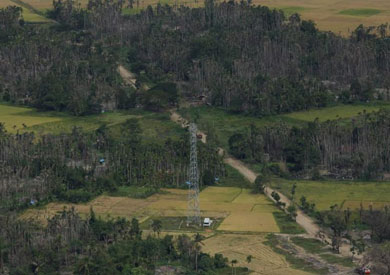 قرية للروهينجا تعرضت للحرق