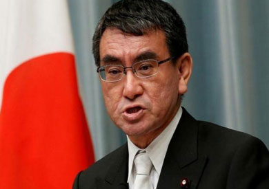 وزير الخارجية الياباني تارو كونو