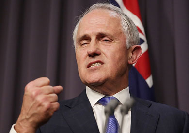 رئيس الوزراء الأسترالي مالكوم تيرنبول