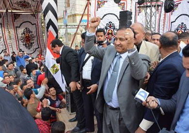 محافظ الغربية يشارك في الاحتفال بفوز السيسي