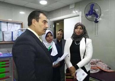 لبيب محمد وكيل وزارة الصحة بالسويس