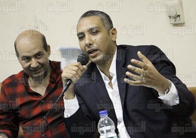 ندوة وتوقيع كتاب الملك والكتابة بنقابة الصحفيين للكاتب محمد توفيق تصوير احمد عبد الفتاح