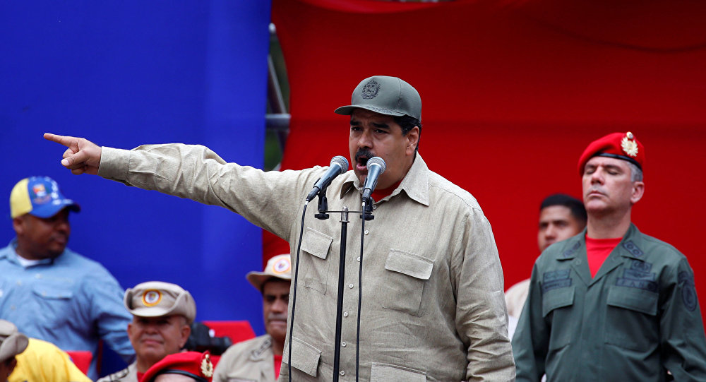 الرئيس الحالي نيكولاس مادورو