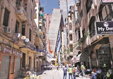 عمارة الاسكندرية المائلة - الازاريطة تصوير رافى شاكر
