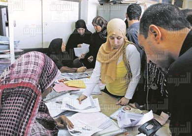 بطاقات الخبز الذكية فى حلوان و 15 مايو تصوير هبة الخولى