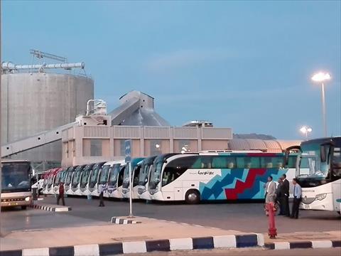 طوارئ بموانى البحر الاحمر لاستقبال سفينتين سياحيتين<br/>وصول 901 سائح من جنسيات مختلفة لموانى سفاجا و شرم الشيخ