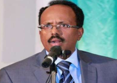 الرئيس الصومالي محمد عبد الله فرماجو