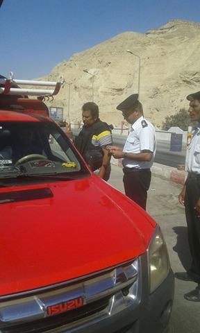 احالة سائقين للنيابة العامة في حملة للكشف عن المخدرات بجنوب سيناء