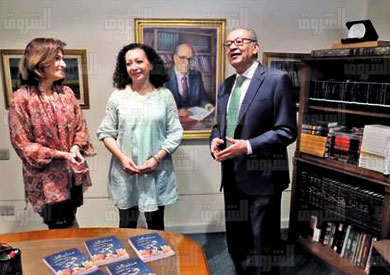 توقيع كتاب سحر الموجي تصوير احمد عبد اللطيف