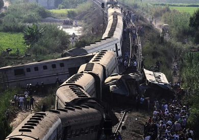 تأجيل محاكمة المتهمين في حادث تصادم قطارين بالإسكندرية