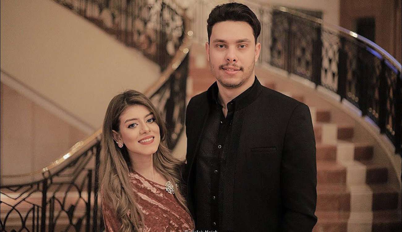 الزوجان أحمد حسن وزينب