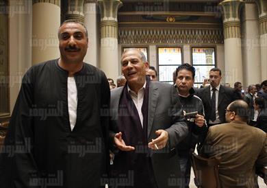 محمد انور السادات جلسه اسقاط عضويته بالبرلمان تصوير لبنى طارق