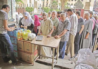 صرف تموين تصوير احمد عبد اللطيف