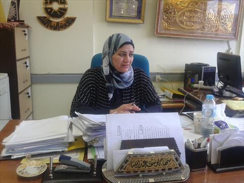 سهام يوسف عبد الله وكيل وزارة التربية والتعليم ببنى سويف