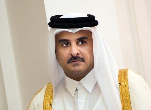 أمير دولة قطر الشيخ تميم بن حمد آل ثاني