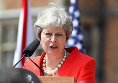 رئيسة وزراء بريطانيا - تيريزا ماى