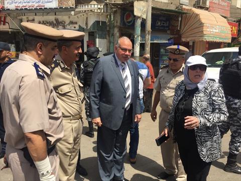جولة مدير أمن القليوبية
