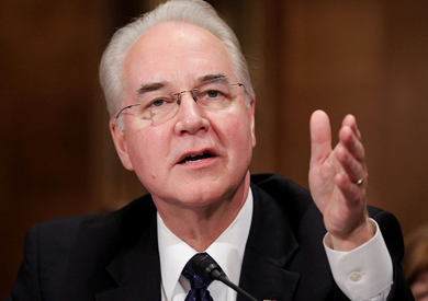 وزير الصحة الأمريكى توماس برايس