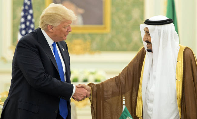 ترامب والملك سلمان