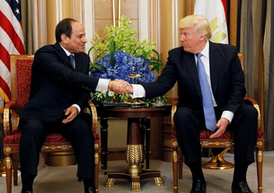 الرئيس السيسي ونظيره الأمريكي دونالد ترامب - أرشيفية