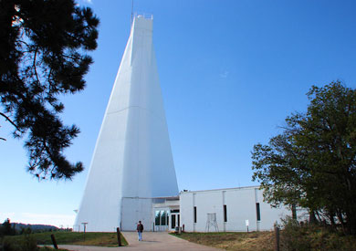 المرصد الشمسى في ولاية نيو مكسيكو الأمريكية