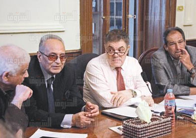 اجتماع الهيئة العليا لحزب الوفد تصوير احمد عبد الفتاح