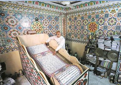 أكبر مصحف مخطوط في العالم بأنامل مصرية