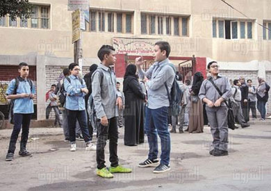 اول يوم دراسة بطنطا 2017 تصوير دينا بشرى