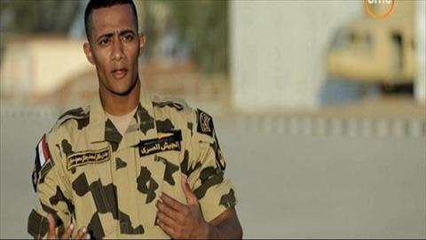 محمد رمضان خدمتي في جيش بلدي وسام على صدري بوابة الشروق نسخة الموبايل