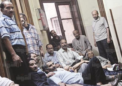 اضراب عن الطعام تصوير احمد عبد الجواد