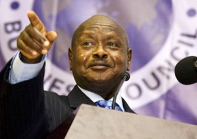 الرئيس الأوغندى يورى موسيفينى