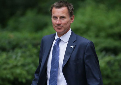 وزير الخارجية البريطاني جيريمي هانت