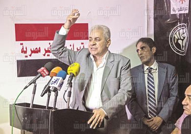 اجتماع احزاب-تيران وصنافير تصوير ابراهيم عزت