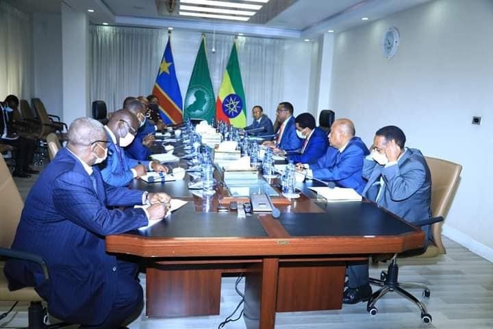 اجتماع وزير الخارجية الإثيوبي و نظيره الكونغولي
