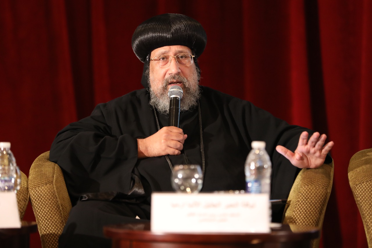 الأنبا إرميا الأسقف العام رئيس المركز الثقافي القبطي الأرثوذكسي