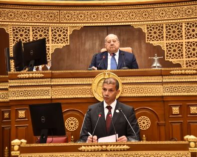 النائب جيفارا الجافي يستعرض طلب مناقشة التنمية السياحية المستدامة في مجلس الشيوخ