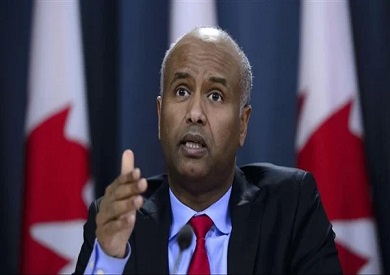 وزير التنمية الدولية الكندي، أحمد حسين