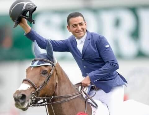 لاعب الفروسية سامح الدهان