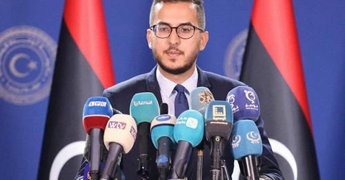 محمد حموده المتحدث باسم حكومة الوحدة الوطنية الليبية