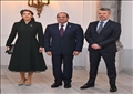 ملكة الدنمارك خلال لقاء الرئيس السيسي في كوبنهاجن ديسمبر الماضي
