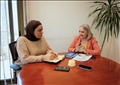 روسالا فانيللى نائب مدير مكتب برنامج الأغذية العالمي أثناء حوارها لـ&quot;الشروق&quot;